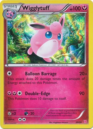 Wigglytuff (30/30) [XY: Trainer Kit 1 - Wigglytuff] | Deep Dive Games St. Marys