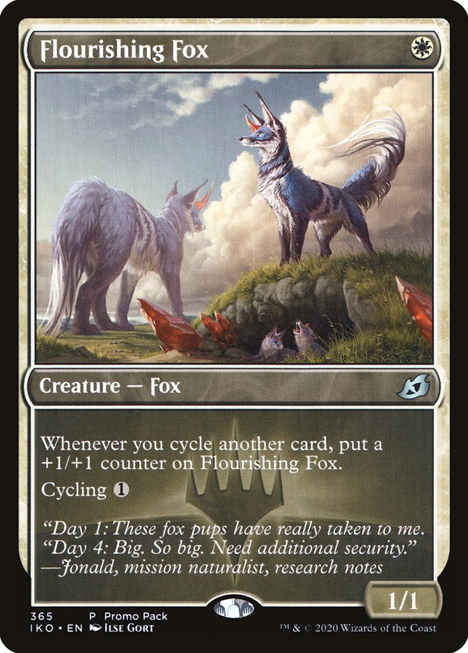 Flourishing Fox (Promo Pack) [Ikoria: Lair of Behemoths Promos] | Deep Dive Games St. Marys