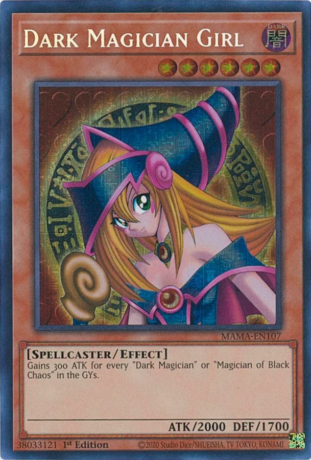 Dark Magician Girl [MAMA-EN107] Secret Pharaoh's Rare | Deep Dive Games St. Marys