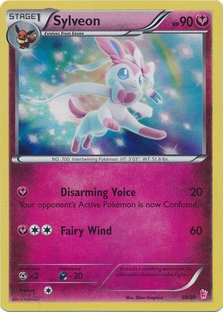 Sylveon (30/30) [XY: Trainer Kit - Sylveon] | Deep Dive Games St. Marys