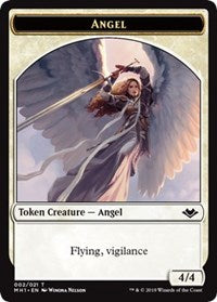 Angel (002) // Zombie (007) Double-Sided Token [Modern Horizons Tokens] | Deep Dive Games St. Marys