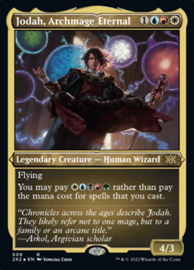 Jodah, Archmage Eternal (Foil Etched) [Double Masters 2022] | Deep Dive Games St. Marys