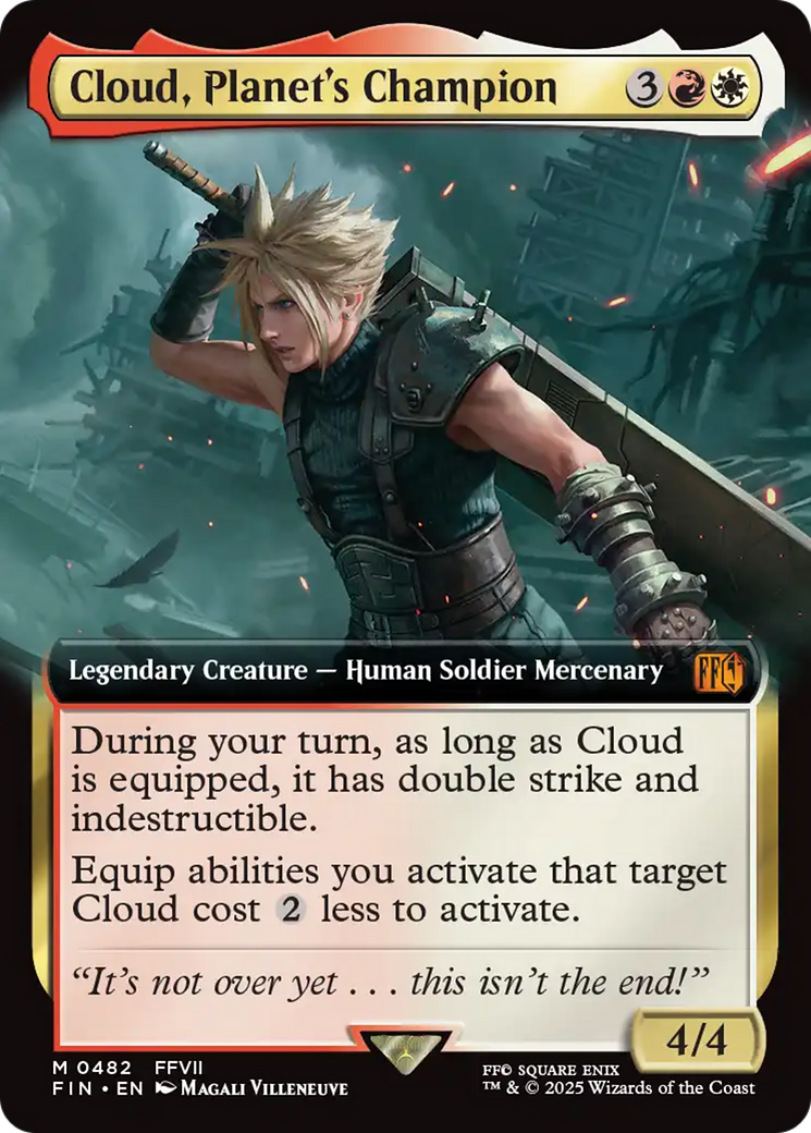 Cloud, Planet's Champion (Extended Art) [FINAL FANTASY] | Deep Dive Games St. Marys