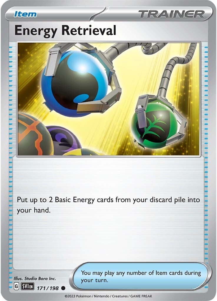 Energy Retrieval (171/198) [Scarlet & Violet: Base Set] | Deep Dive Games St. Marys