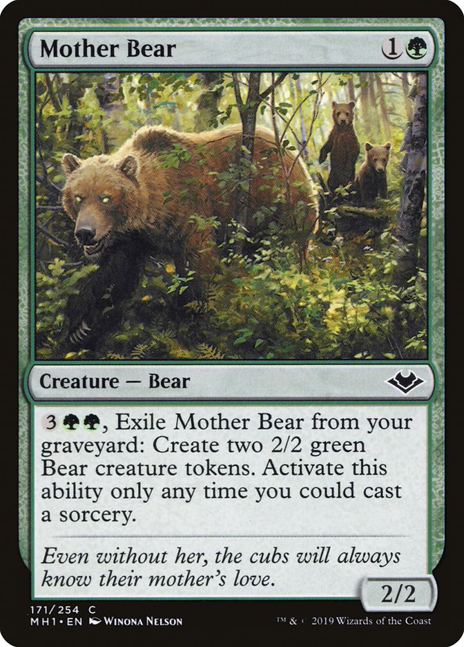 Mother Bear [Modern Horizons] | Deep Dive Games St. Marys