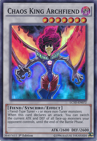 Chaos King Archfiend [LC5D-EN072] Super Rare | Deep Dive Games St. Marys