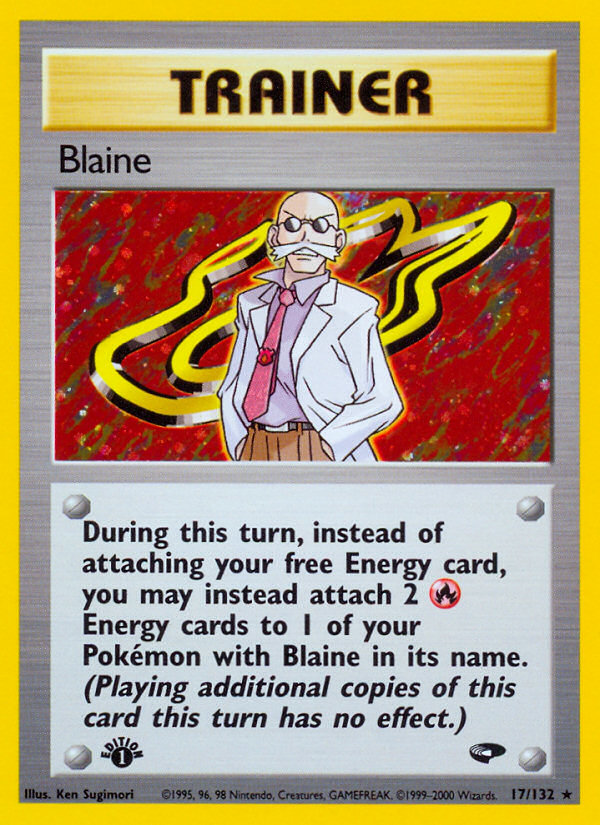 Blaine (17/132) [Gym Challenge 1st Edition] | Deep Dive Games St. Marys