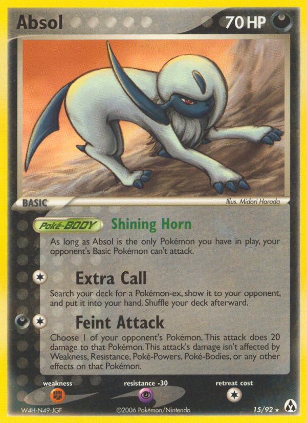 Absol (15/92) [EX: Legend Maker] | Deep Dive Games St. Marys