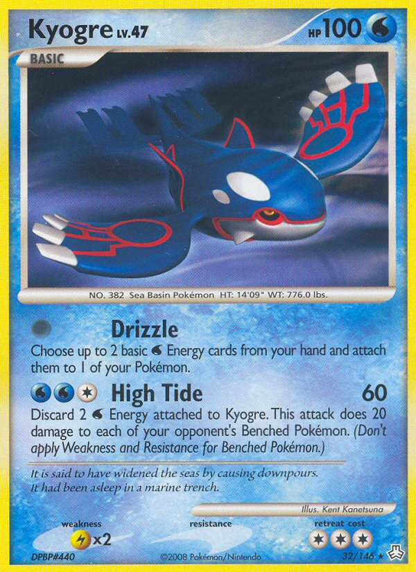 Kyogre (32/146) [Diamond & Pearl: Legends Awakened] | Deep Dive Games St. Marys