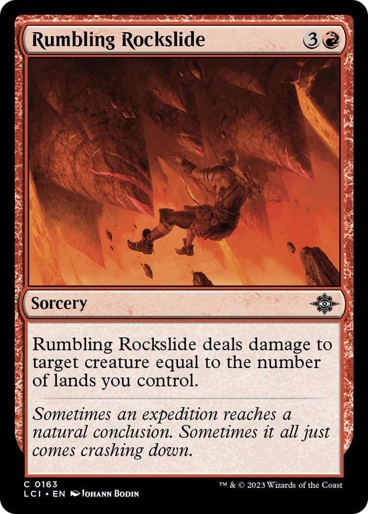 Rumbling Rockslide [The Lost Caverns of Ixalan] | Deep Dive Games St. Marys