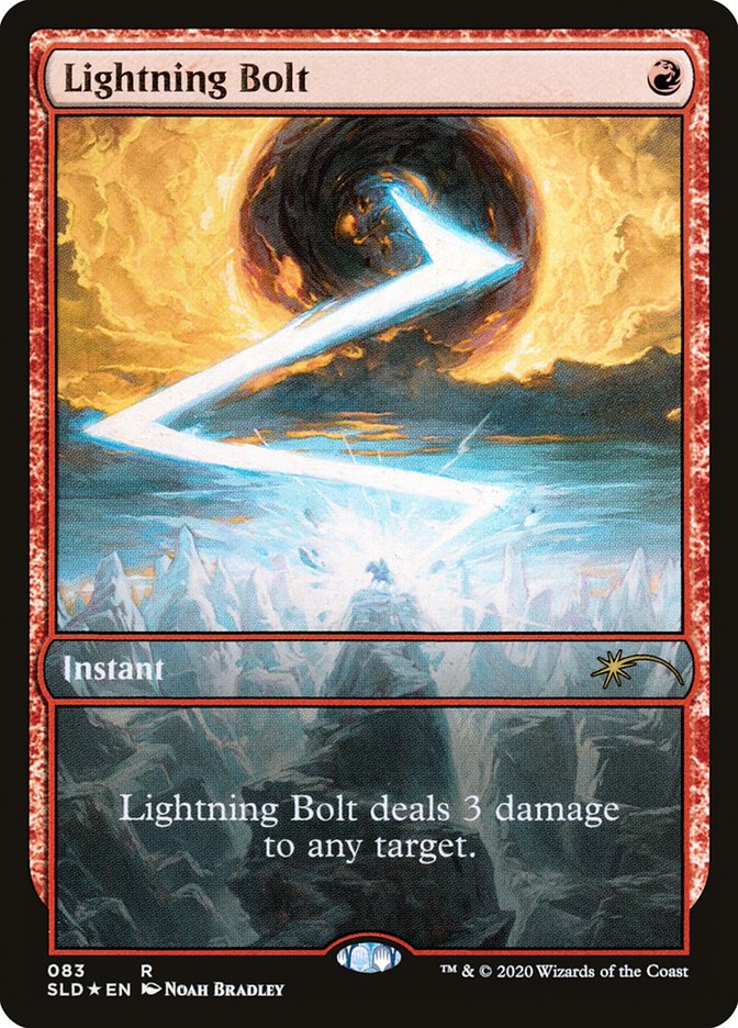 Lightning Bolt (083) [Secret Lair Drop Series] | Deep Dive Games St. Marys