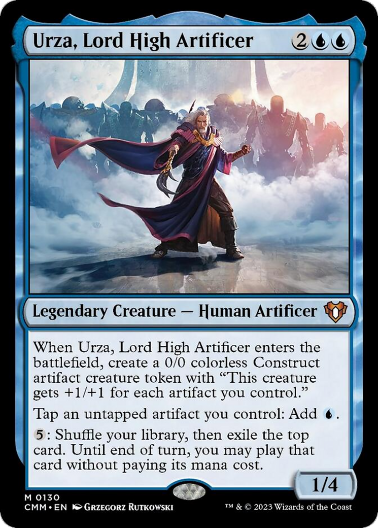 Urza, Lord High Artificer [Commander Masters] | Deep Dive Games St. Marys