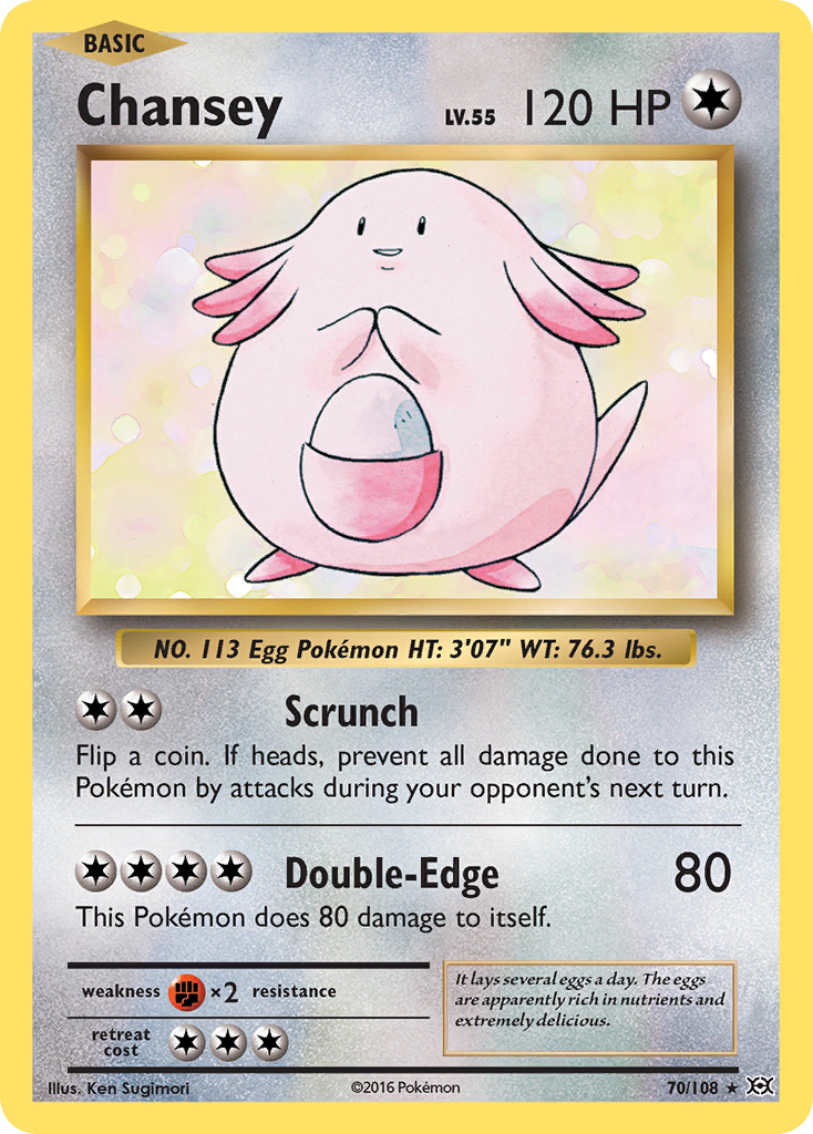 Chansey (70/108) [XY: Evolutions] | Deep Dive Games St. Marys