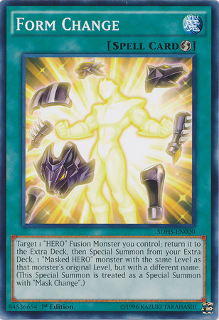 Form Change [SDHS-EN020] Common | Deep Dive Games St. Marys