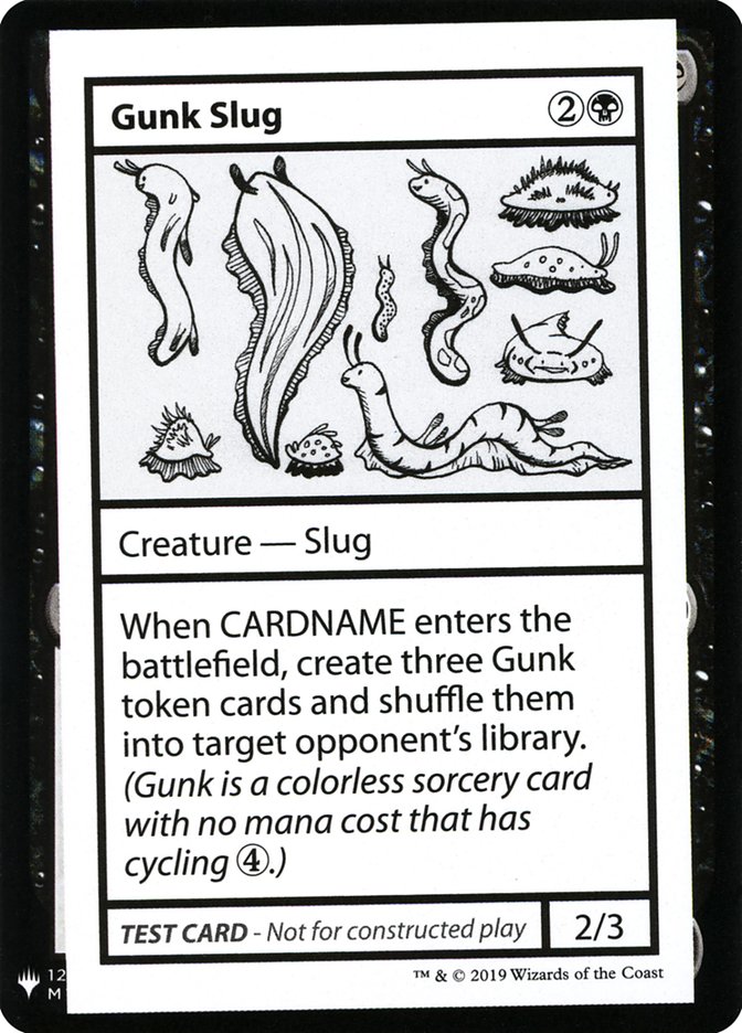 Gunk Slug [Mystery Booster Playtest Cards] | Deep Dive Games St. Marys