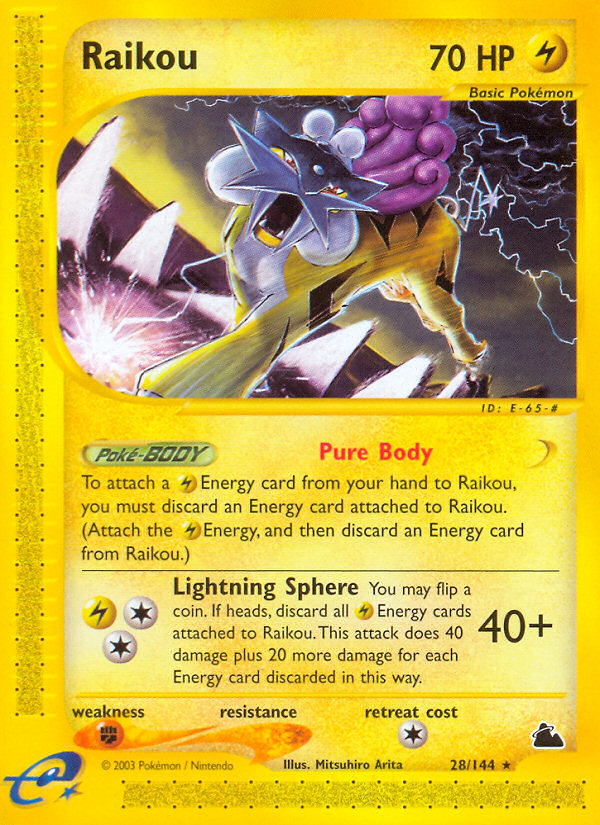 Raikou (28/144) [Skyridge] | Deep Dive Games St. Marys