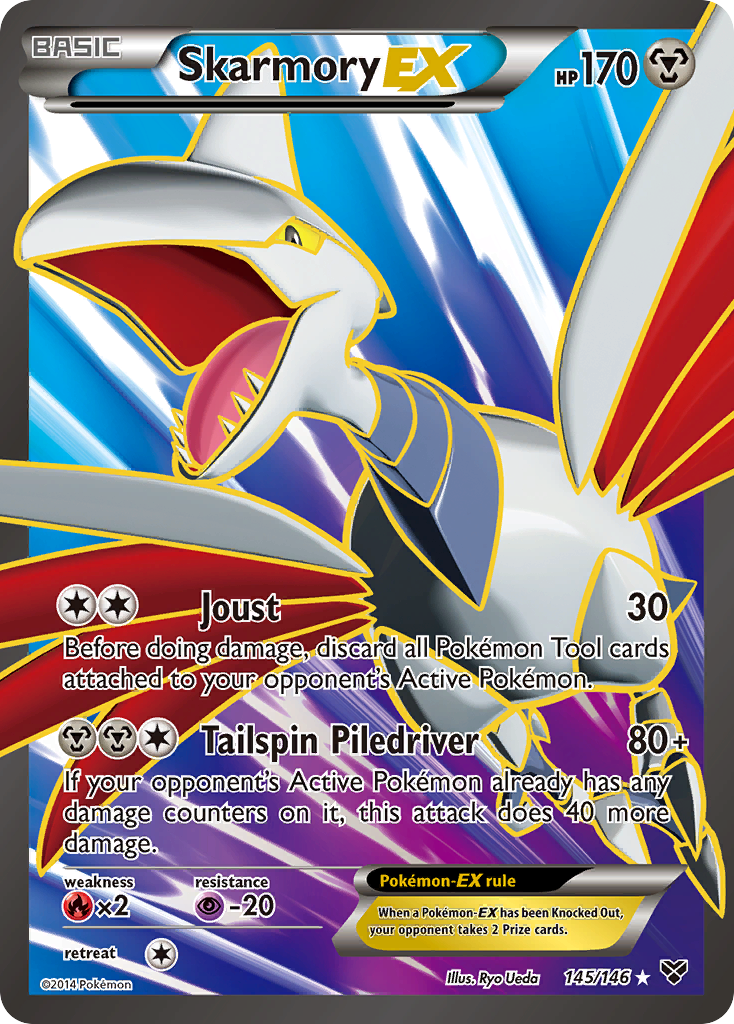 Skarmory EX (145/146) [XY: Base Set] | Deep Dive Games St. Marys