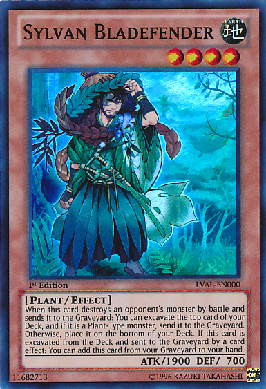 Sylvan Bladefender [LVAL-EN000] Super Rare | Deep Dive Games St. Marys