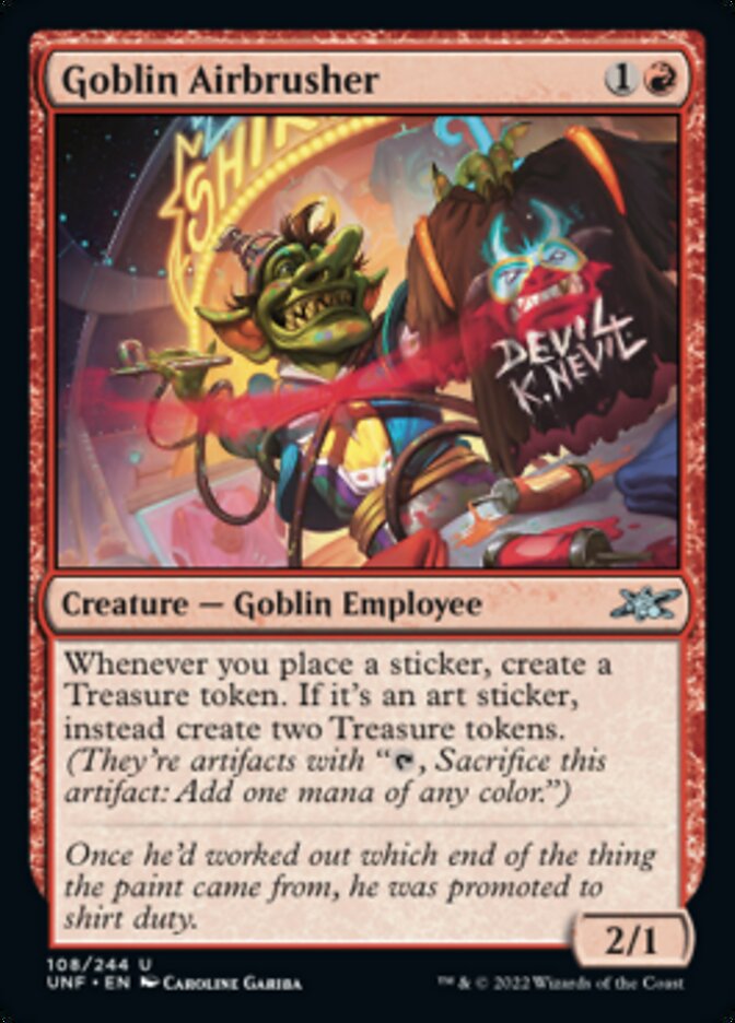 Goblin Airbrusher [Unfinity] | Deep Dive Games St. Marys