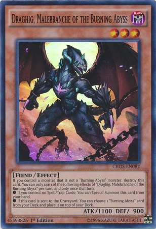 Draghig, Malebranche of the Burning Abyss [CROS-EN082] Super Rare | Deep Dive Games St. Marys