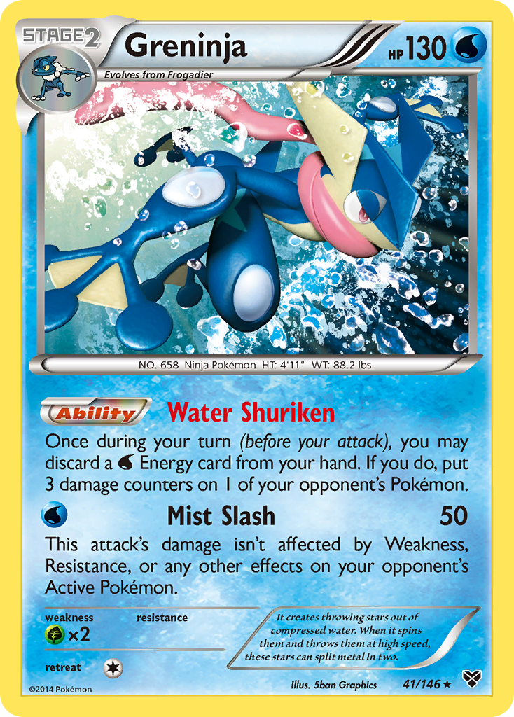 Greninja (41/146) [XY: Base Set] | Deep Dive Games St. Marys