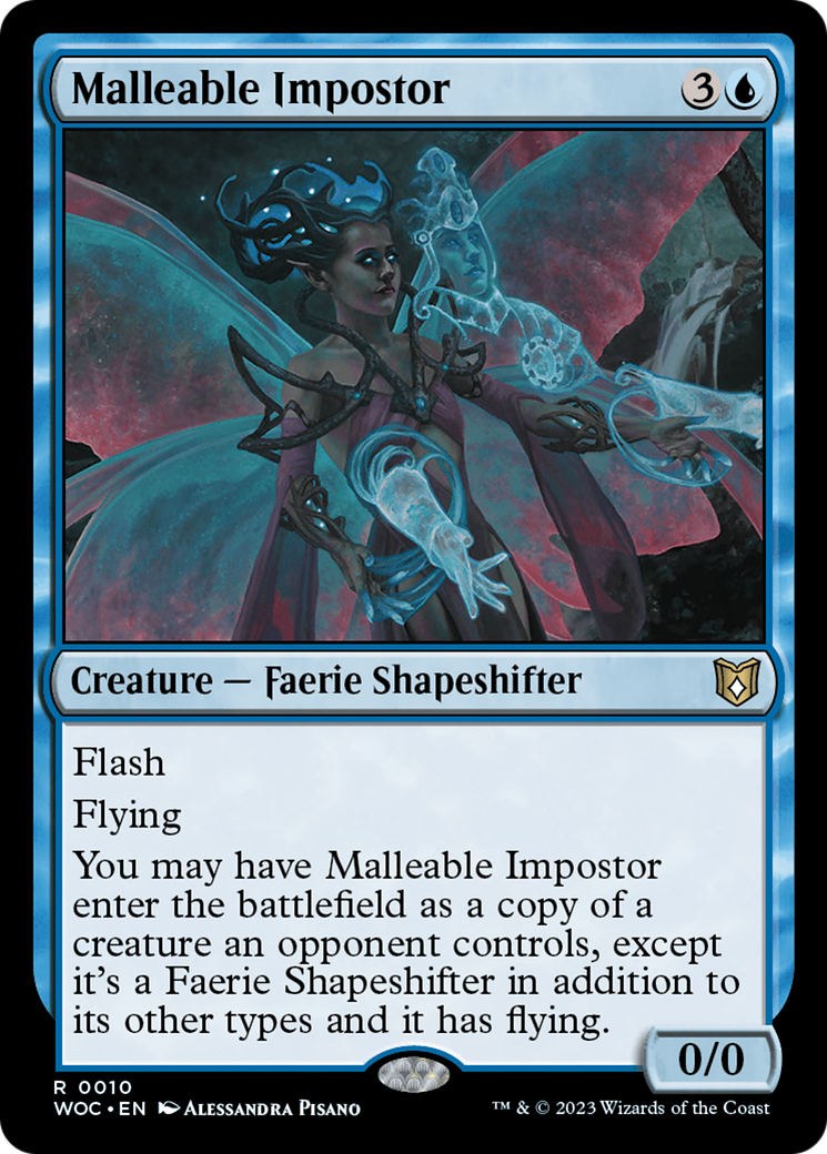 Malleable Impostor [Wilds of Eldraine Commander] | Deep Dive Games St. Marys