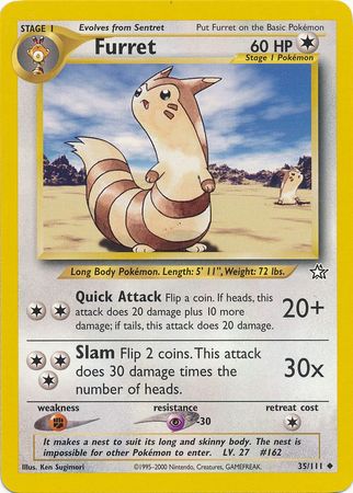 Furret (35/111) [Neo Genesis Unlimited] | Deep Dive Games St. Marys