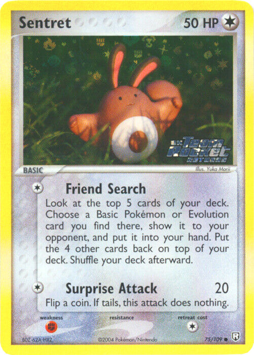 Sentret (75/109) (Stamped) [EX: Team Rocket Returns] | Deep Dive Games St. Marys