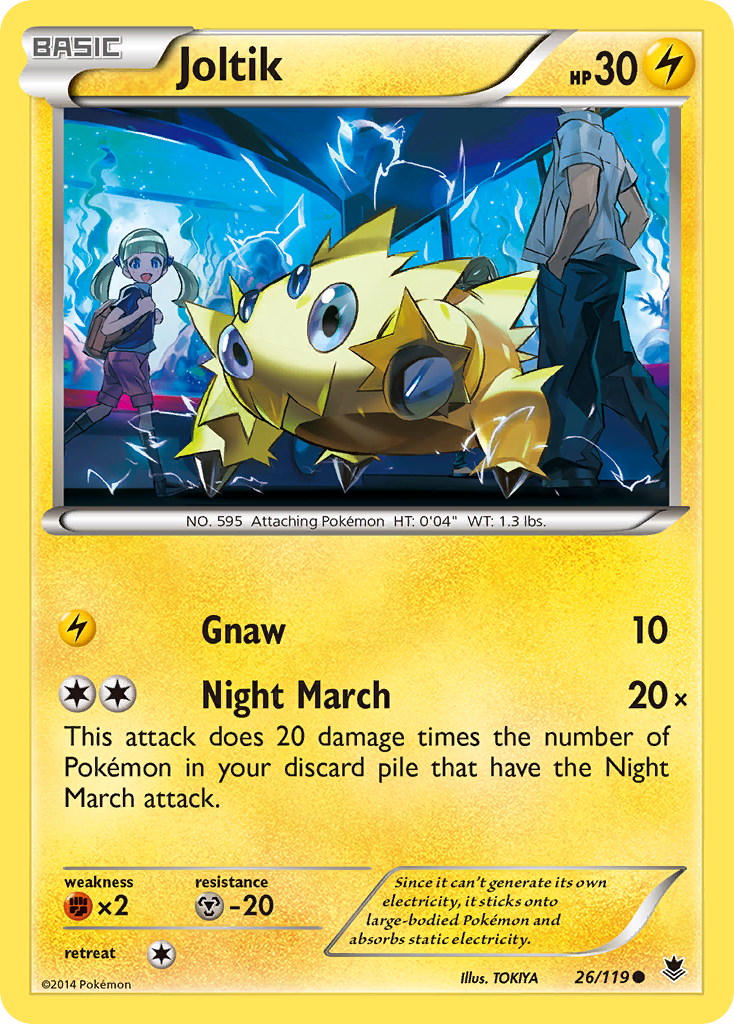 Joltik (26/119) [XY: Phantom Forces] | Deep Dive Games St. Marys