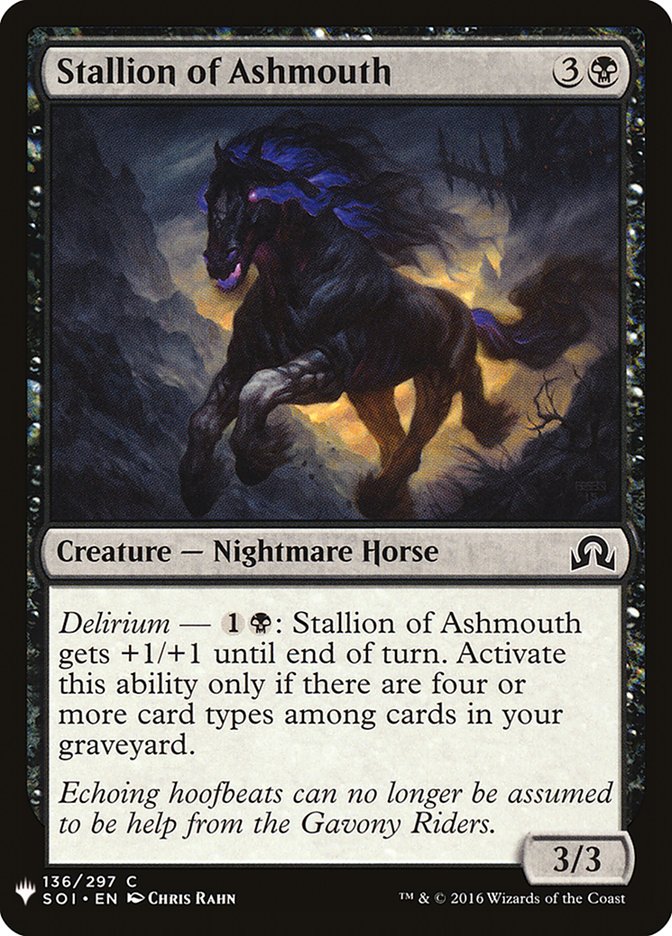 Stallion of Ashmouth [Mystery Booster] | Deep Dive Games St. Marys