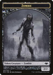 Zombie // Golem Double-Sided Token [Modern Horizons Tokens] | Deep Dive Games St. Marys