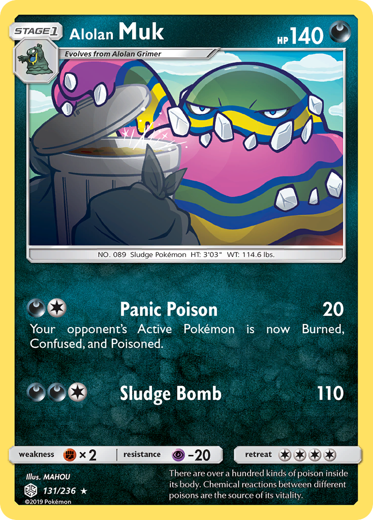 Alolan Muk (131/236) [Sun & Moon: Cosmic Eclipse] | Deep Dive Games St. Marys