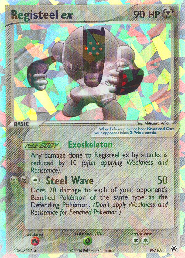 Registeel ex (99/101) [EX: Hidden Legends] | Deep Dive Games St. Marys