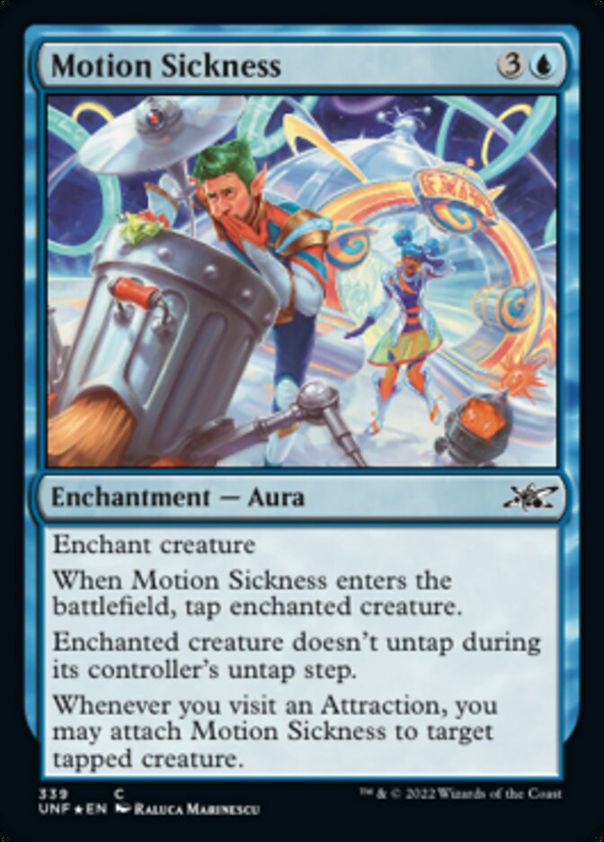 Motion Sickness (Galaxy Foil) [Unfinity] | Deep Dive Games St. Marys