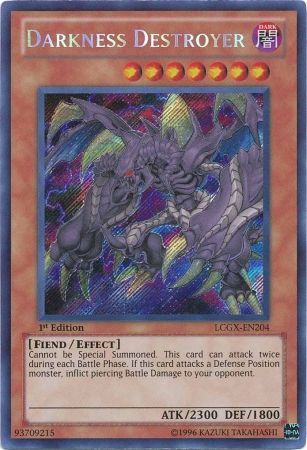 Darkness Destroyer [LCGX-EN204] Secret Rare | Deep Dive Games St. Marys