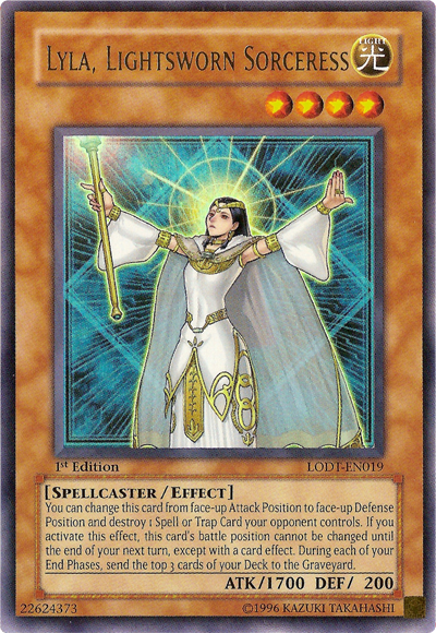 Lyla, Lightsworn Sorceress [LODT-EN019] Ultra Rare | Deep Dive Games St. Marys