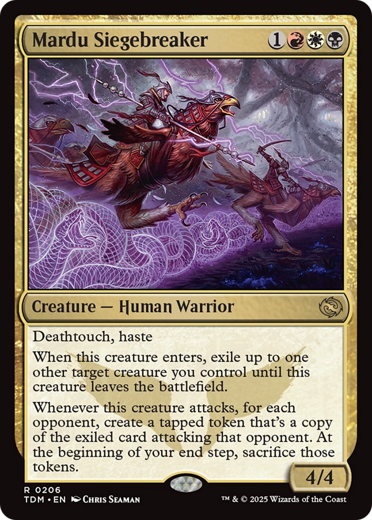 Mardu Siegebreaker [Tarkir: Dragonstorm] | Deep Dive Games St. Marys