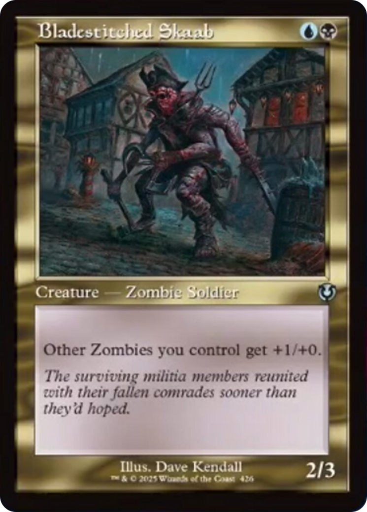 Bladestitched Skaab (Retro Frame) [Innistrad Remastered] | Deep Dive Games St. Marys