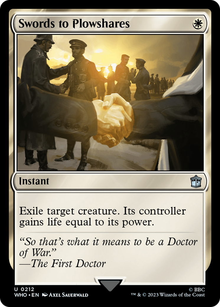Swords to Plowshares [Doctor Who] | Deep Dive Games St. Marys