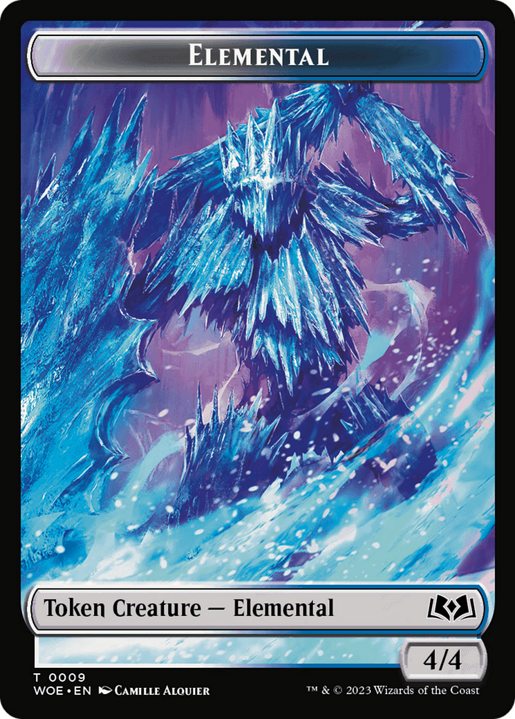 Elemental Token [Wilds of Eldraine Tokens] | Deep Dive Games St. Marys