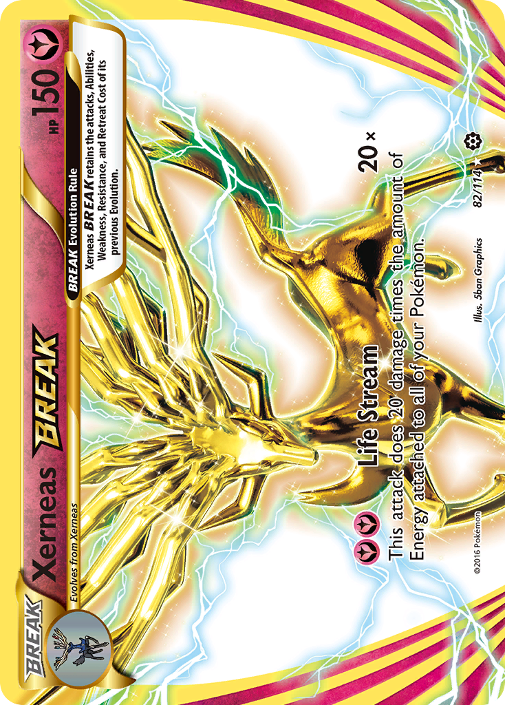 Xerneas BREAK (82/114) [XY: Steam Siege] | Deep Dive Games St. Marys