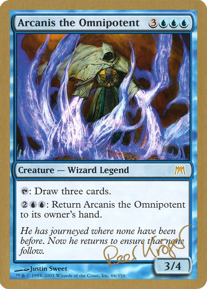 Arcanis the Omnipotent (Peer Kroger) [World Championship Decks 2003] | Deep Dive Games St. Marys