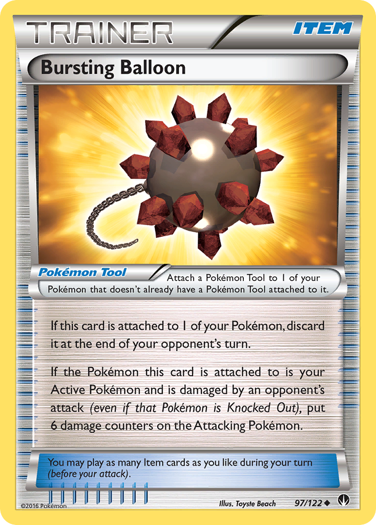 Bursting Balloon (97/122) [XY: BREAKpoint] | Deep Dive Games St. Marys