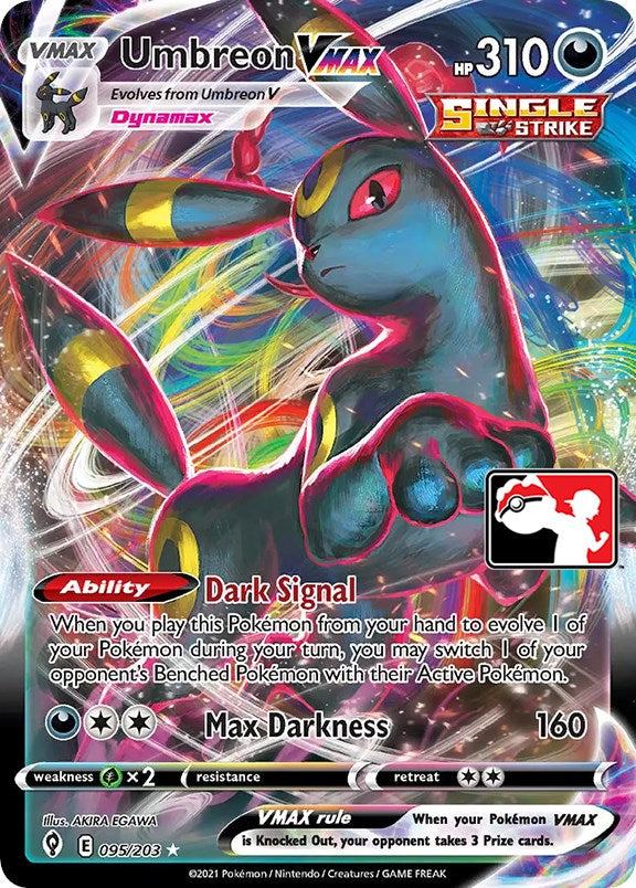 Umbreon VMAX (095/203) [Prize Pack Series One] | Deep Dive Games St. Marys