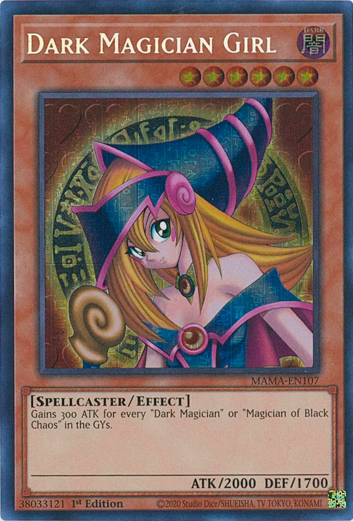 Dark Magician Girl [MAMA-EN107] Ultra Pharaoh's Rare | Deep Dive Games St. Marys