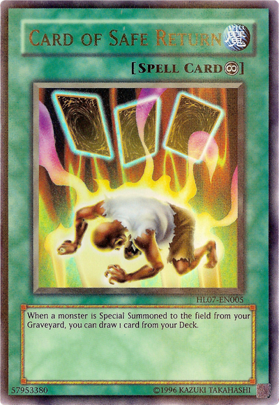 Card of Safe Return [HL07-EN005] Ultra Rare | Deep Dive Games St. Marys