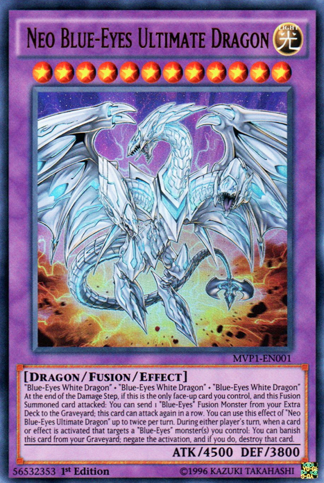 Neo Blue-Eyes Ultimate Dragon [MVP1-EN001] Ultra Rare | Deep Dive Games St. Marys