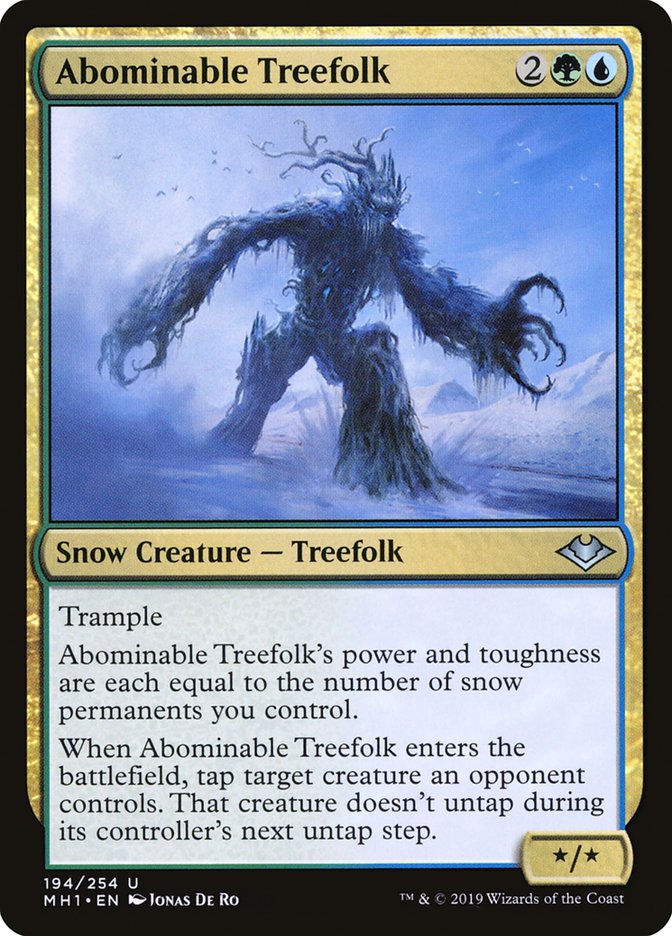 Abominable Treefolk [Modern Horizons] | Deep Dive Games St. Marys