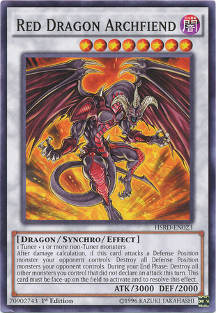 Red Dragon Archfiend [HSRD-EN023] Common | Deep Dive Games St. Marys