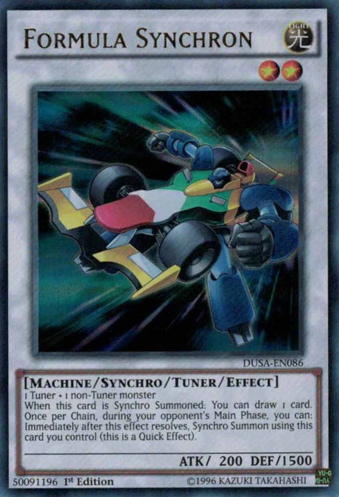 Formula Synchron [DUSA-EN086] Ultra Rare | Deep Dive Games St. Marys